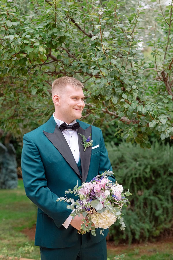 Purple And White Wedding At Kropias Gi