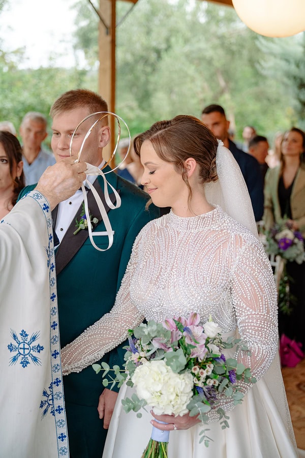 Purple And White Wedding At Kropias Gi