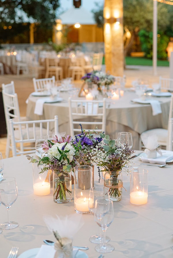Purple And White Wedding At Kropias Gi