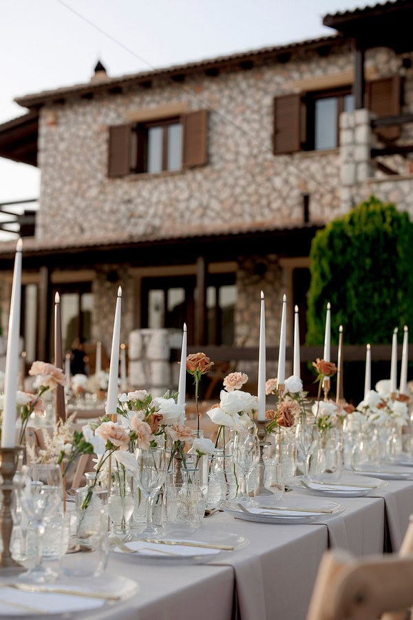 Romantic Destination Wedding In Kefalonia Full Of Blooms