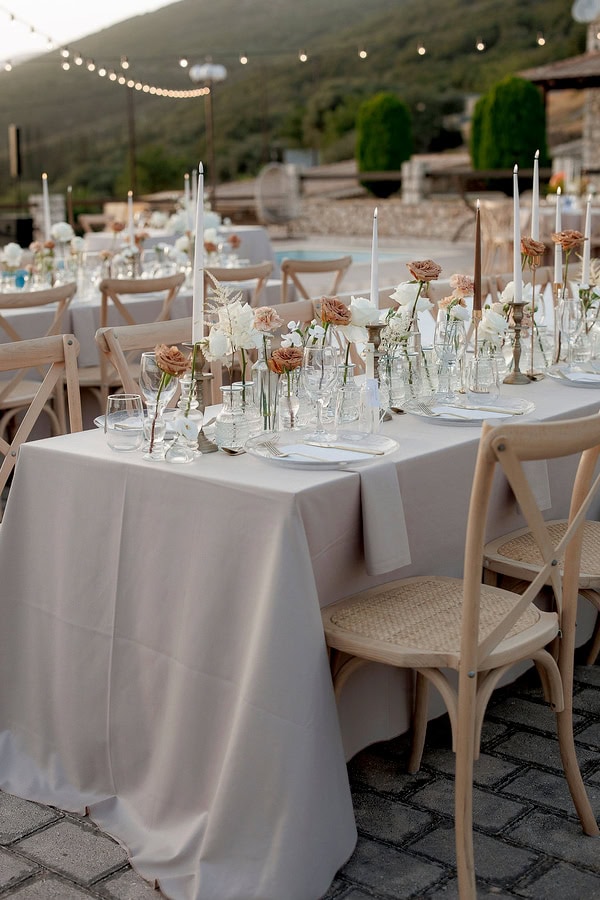 Romantic Destination Wedding In Kefalonia Full Of Blooms