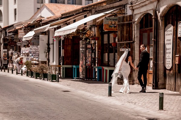 Romantic Next Day Shoot  In The Streets Of Larnaca