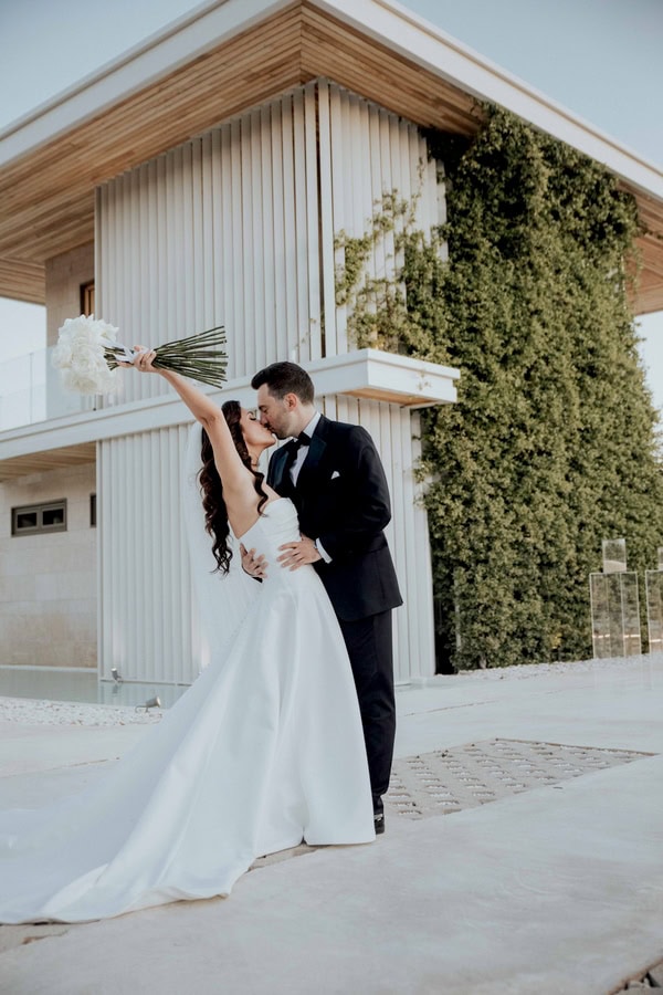 Romantic Spring Wedding At Amaltheia  The Place