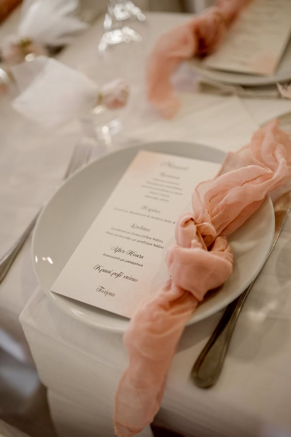 Romantic Summer Wedding In Naxos With White Orchids And Chic Details