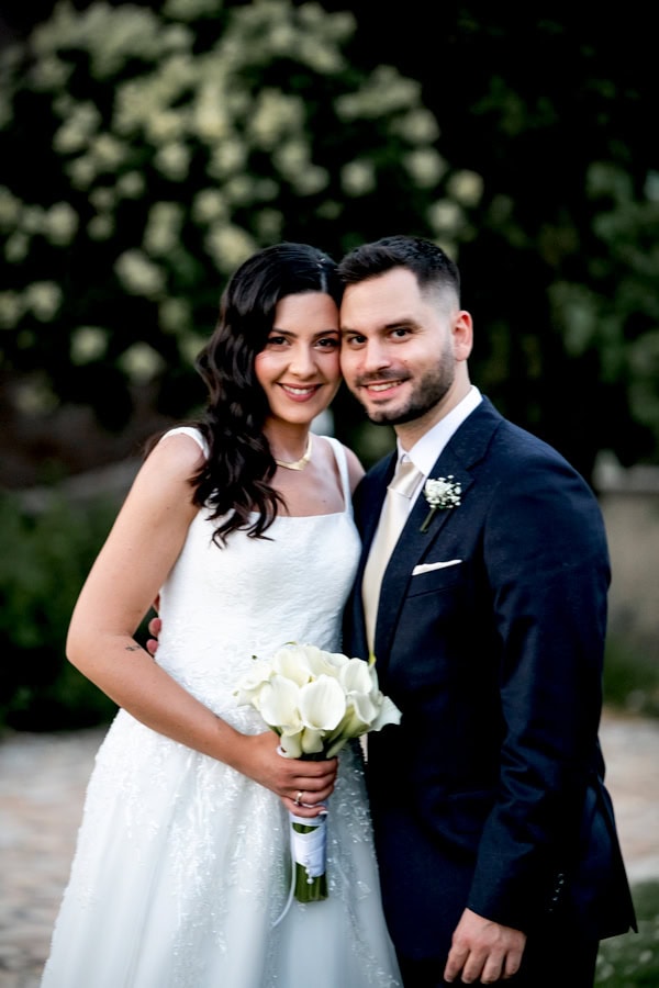 Romantic Summer Wedding White Flowers Beautiful Moments