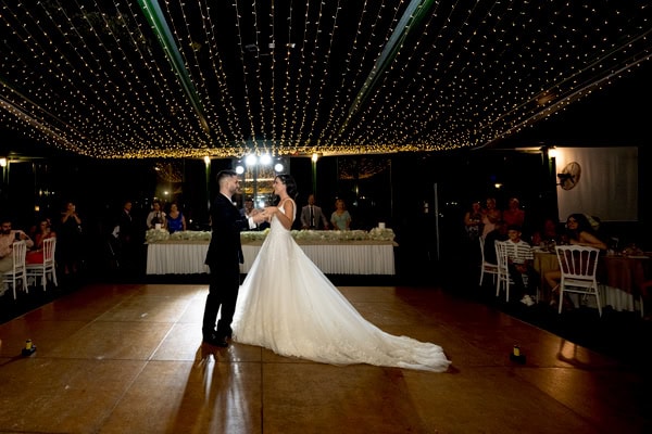 Romantic Summer Wedding White Flowers Beautiful Moments