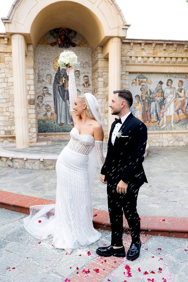 Romantic Wedding In Thessaloniki With Wonderful Next Day Photoshoot By The Lake