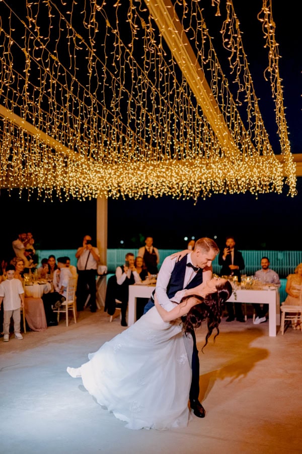 Romantic Wedding With White Orchids Amaltheia The Place