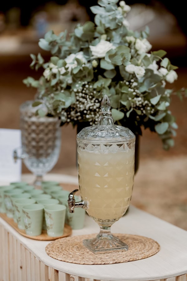 Romantic Wedding With White Roses And Rustic Chic Details