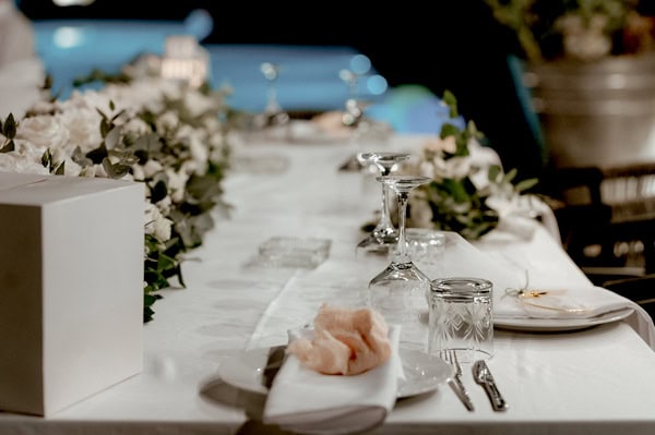 Romantic Wedding With White Roses And Rustic Chic Details
