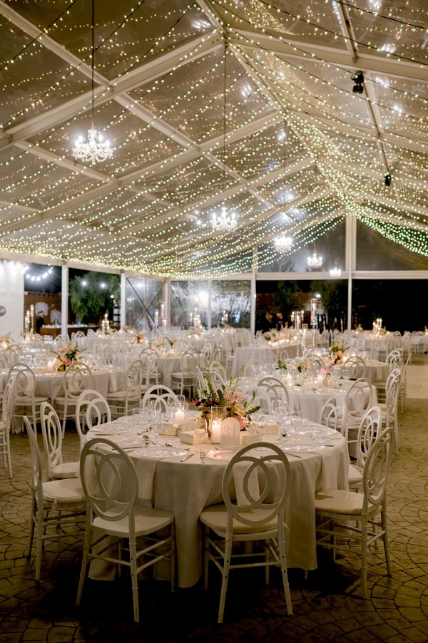 Sparkling Fall Reception At Lapatsa Countryside Venue