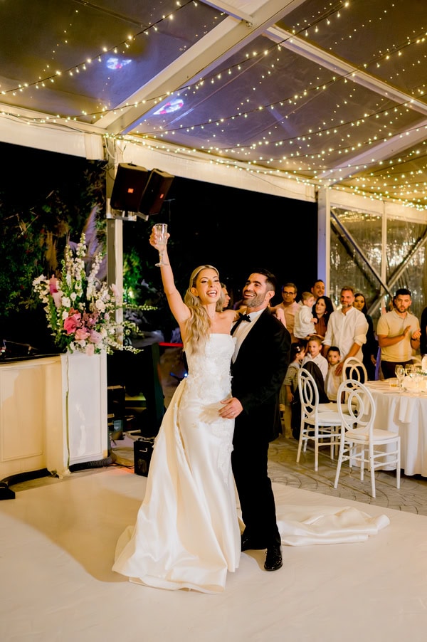Sparkling Fall Reception At Lapatsa Countryside Venue