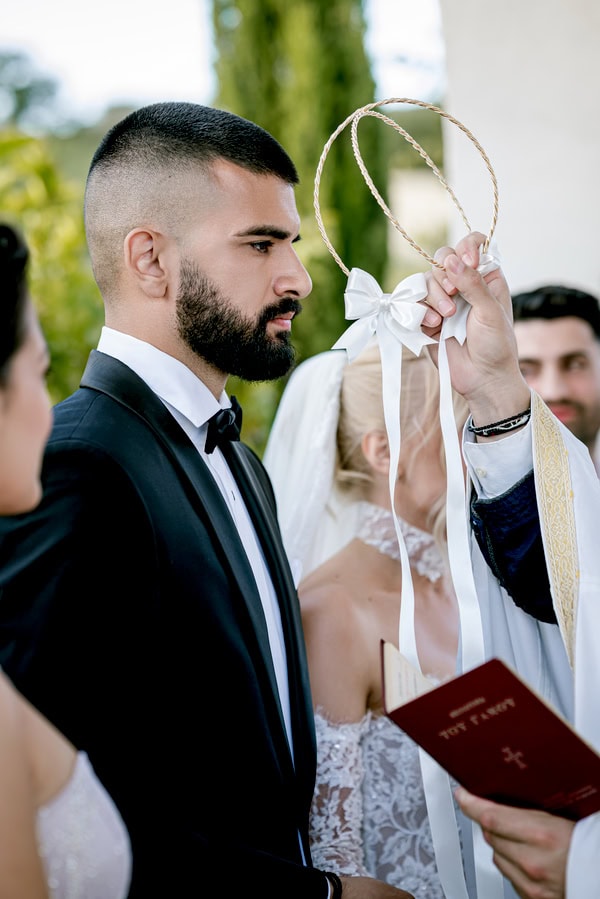 Spring Wedding Filled With White Flowers At Amaltheia The Place