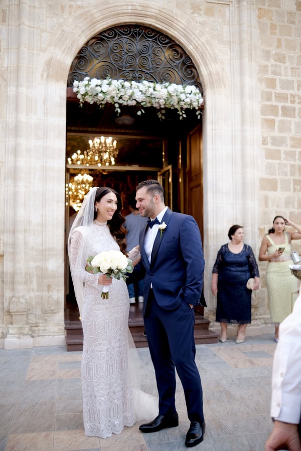 Stylish Autumn Wedding With Romantic Floral Arrangements