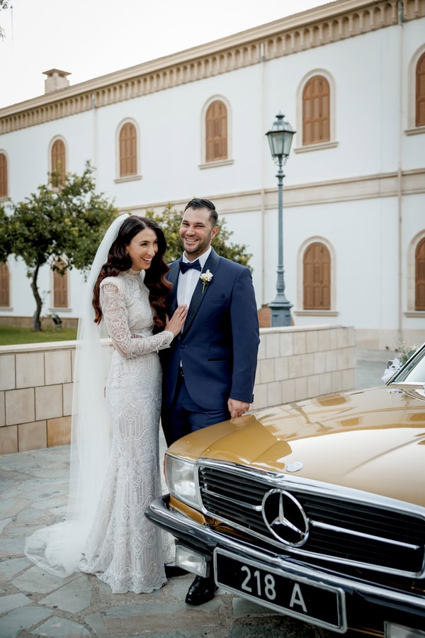 Stylish Autumn Wedding With Romantic Floral Arrangements