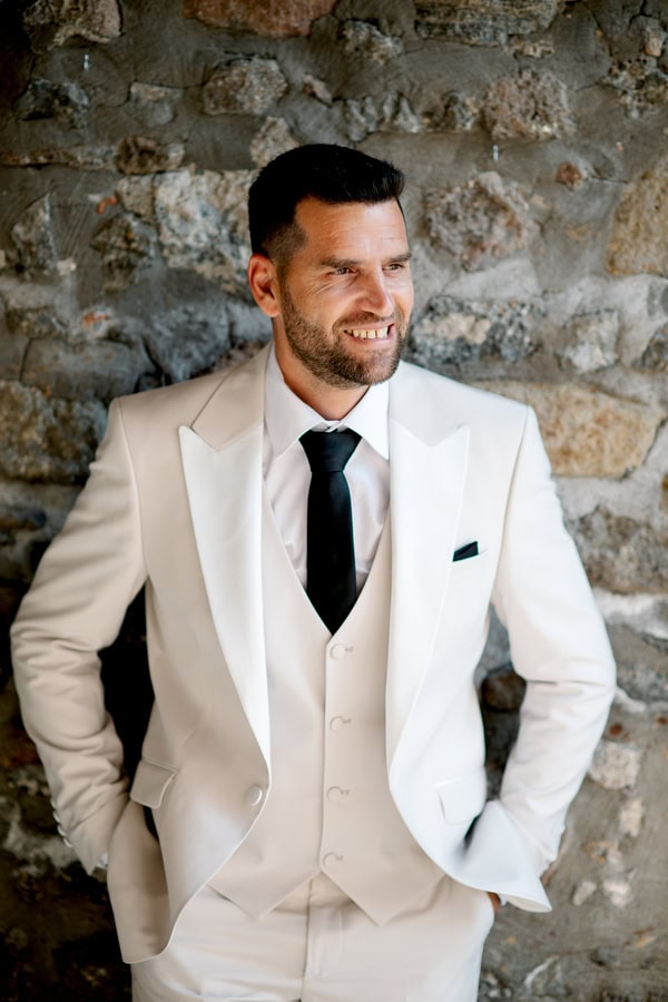 Summer Wedding In Lesvos With Touching Moments