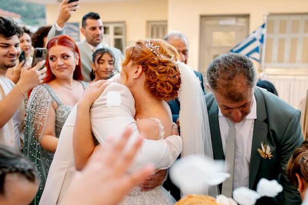 Summer Wedding In Lesvos With Touching Moments