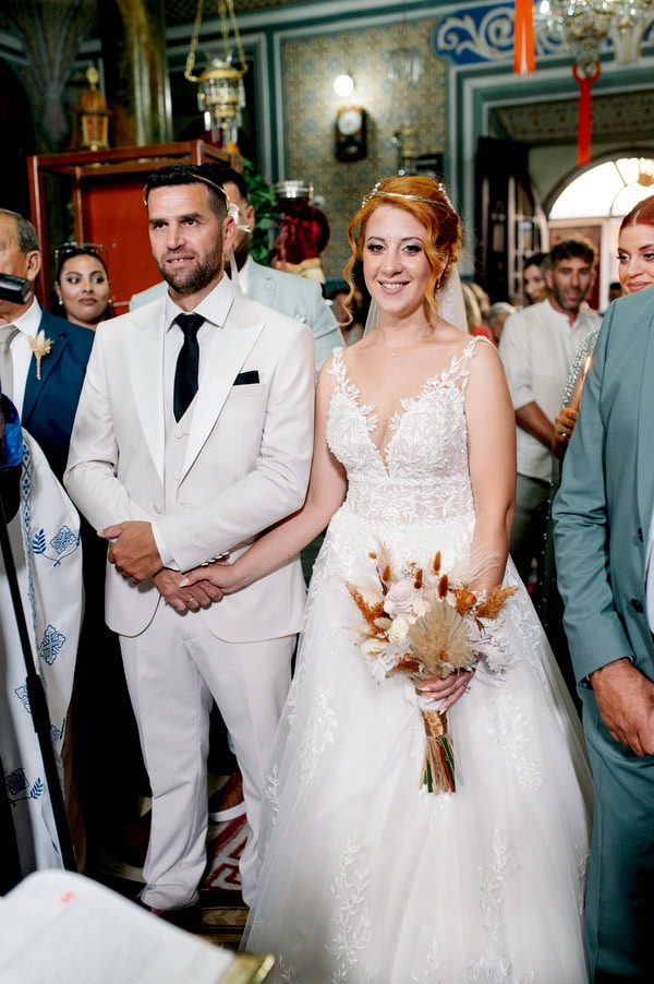 Summer Wedding In Lesvos With Touching Moments
