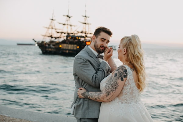 Summer Wedding In Thessaloniki With Next Day Photoshoot