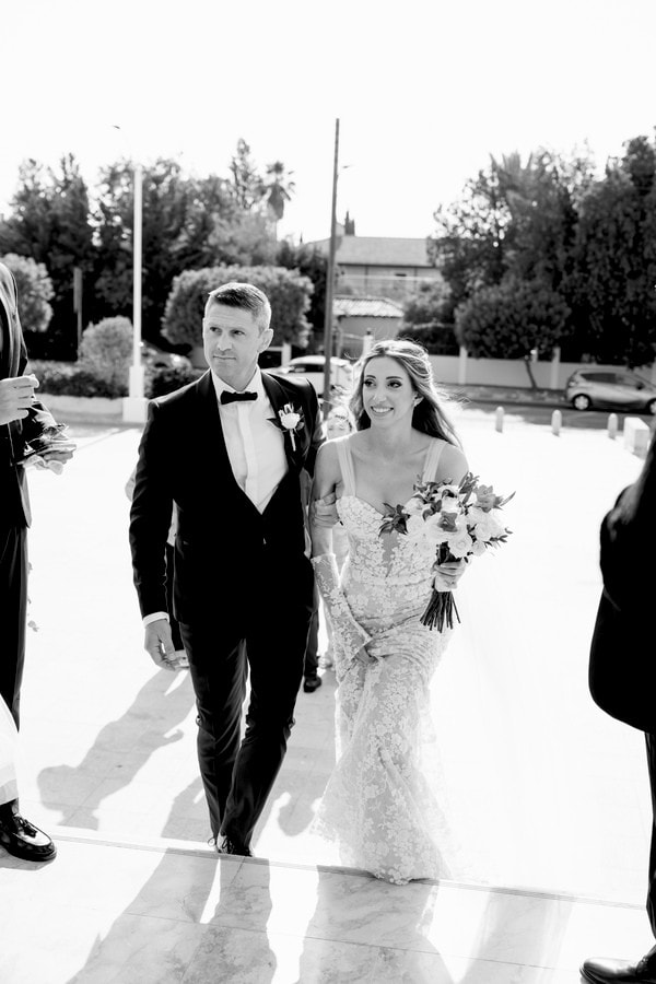 Summer Wedding With White Florals And Golden Details