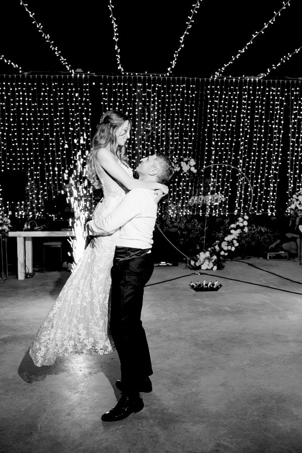 Summer Wedding With White Florals And Golden Details