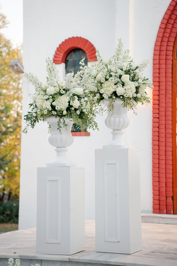 Ideas Decorative Wedding White Candles Lovely Flowers