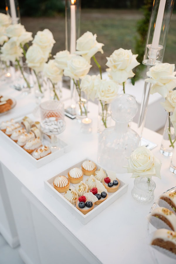 Ideas Decorative Wedding White Candles Lovely Flowers