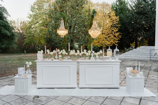 Ideas Decorative Wedding White Candles Lovely Flowers