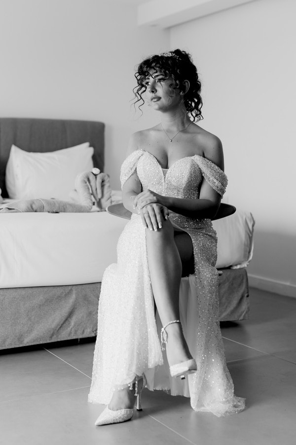 Modern Chic Wedding With Black And White Details Sea Soul