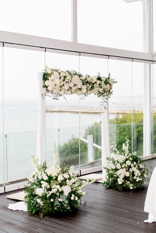 Modern Chic Wedding With Black And White Details Sea Soul