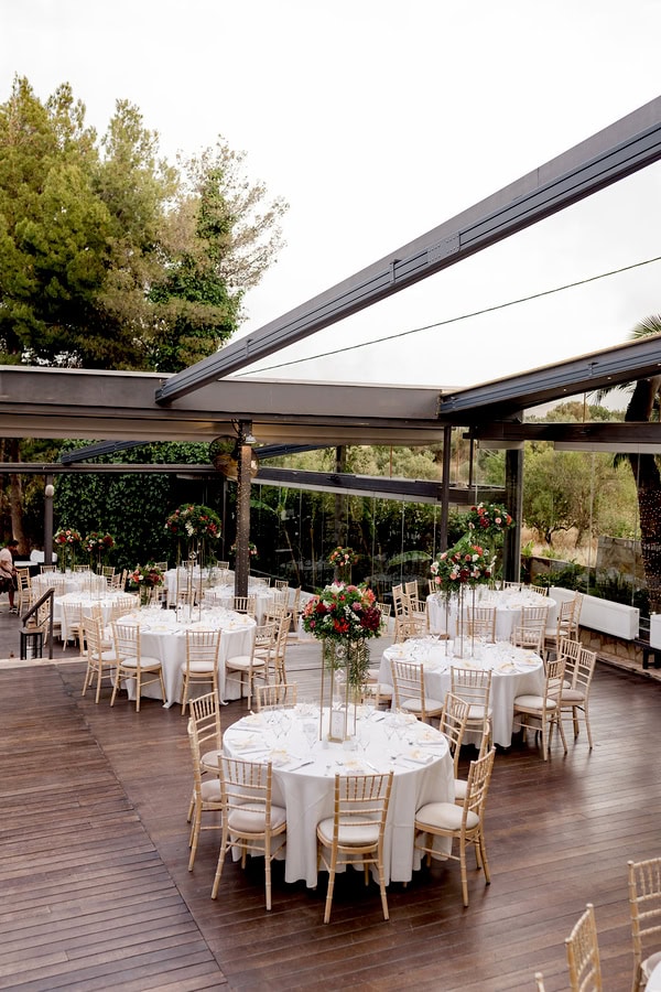 Romantic Spring Wedding At Ktima Kleopatra In Burgundy And Pink Tones