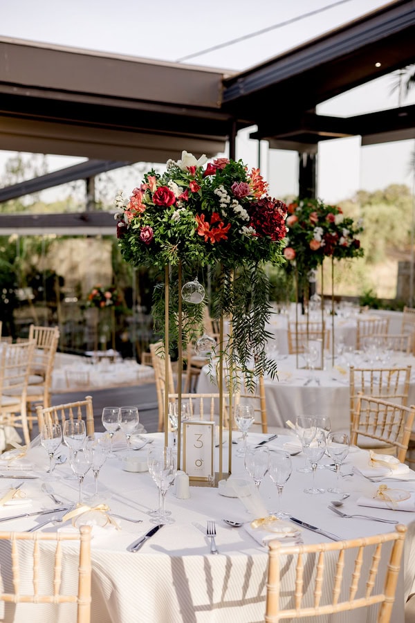 Romantic Spring Wedding At Ktima Kleopatra In Burgundy And Pink Tones