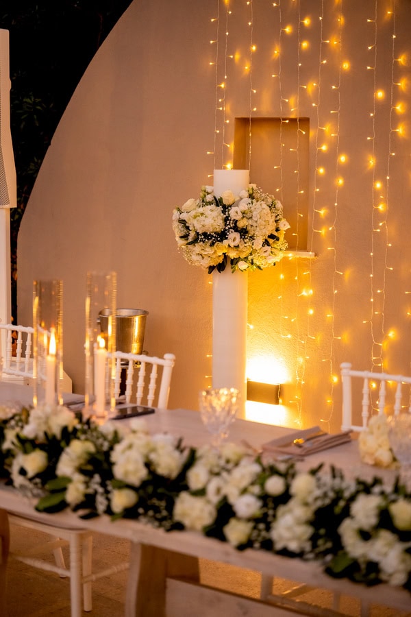 Romantic Summer Wedding At Ktima Ivelia With White Blooms