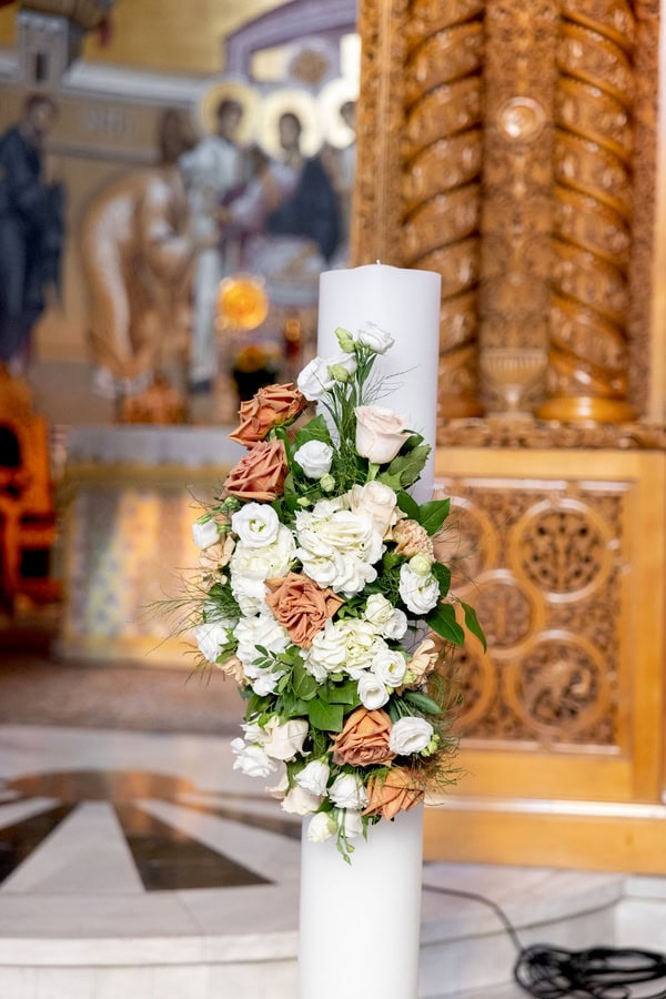 Romantic Summer Wedding In Thessaloniki With Roses And Hydrangeas