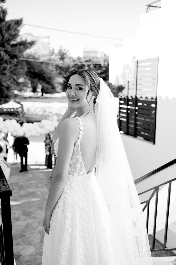 Romantic Wedding At Ktima Orizontes With White Decor