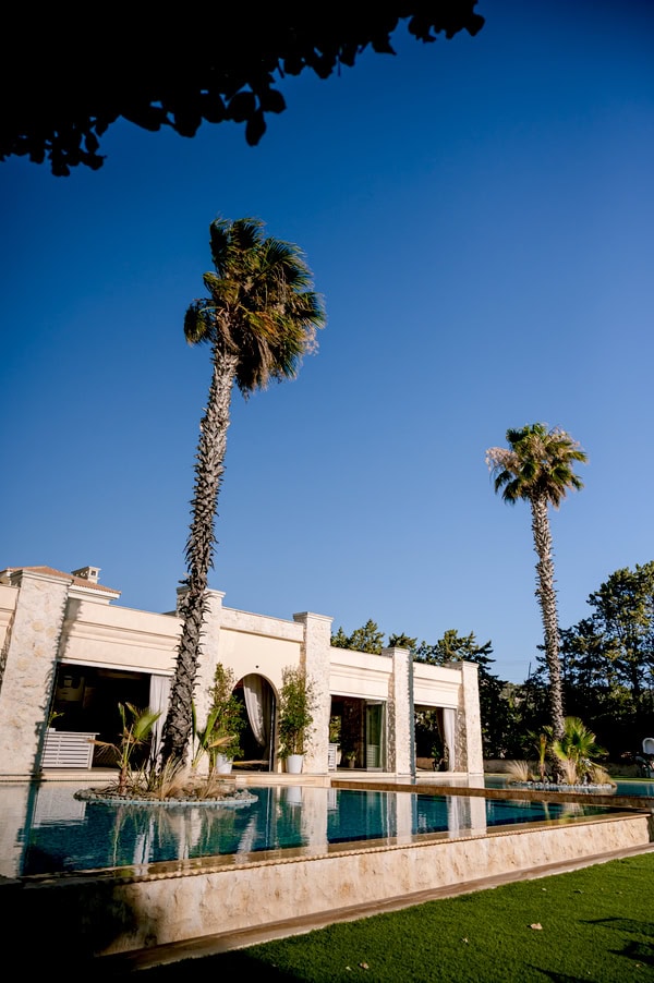 Romantic Wedding At Ktima Orizontes With White Decor