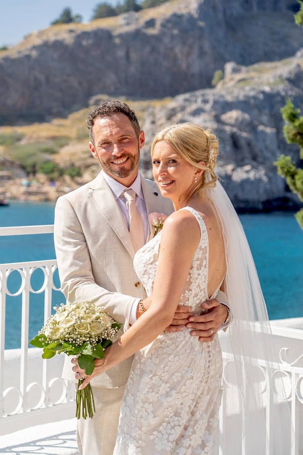 Summer Wedding Filled With Romance Rhodes