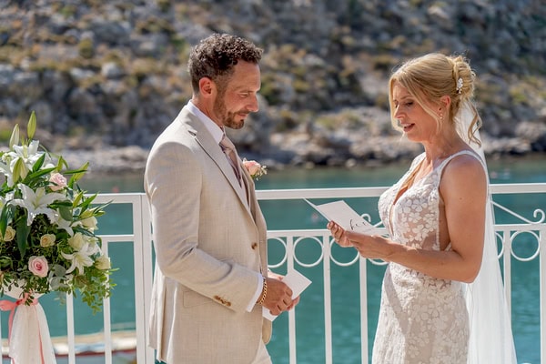 Summer Wedding Filled With Romance Rhodes