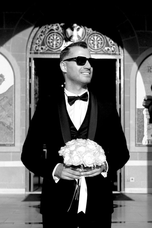 Summer Wedding In Paralimni With Bright Flowers