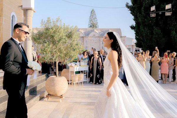 Summer Wedding In Paralimni With Bright Flowers