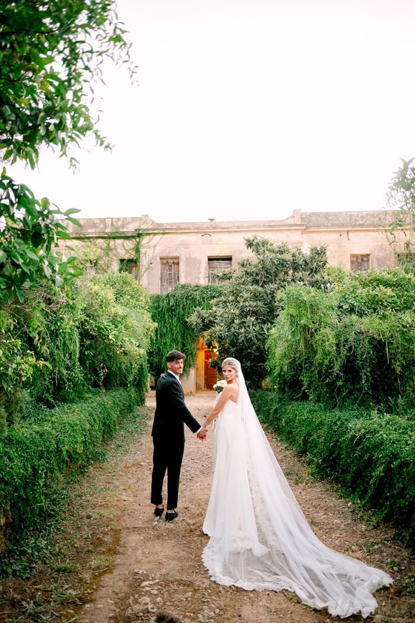 Summer Wedding In Pyrgos With Romantic Details