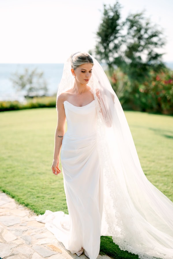 Summer Wedding In Pyrgos With Romantic Details