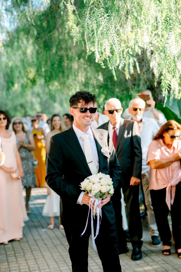 Summer Wedding In Pyrgos With Romantic Details