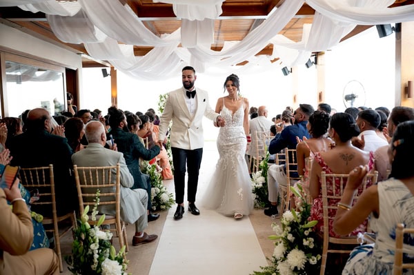 Vibrant Prewedding Celebration Elegant Wedding Details