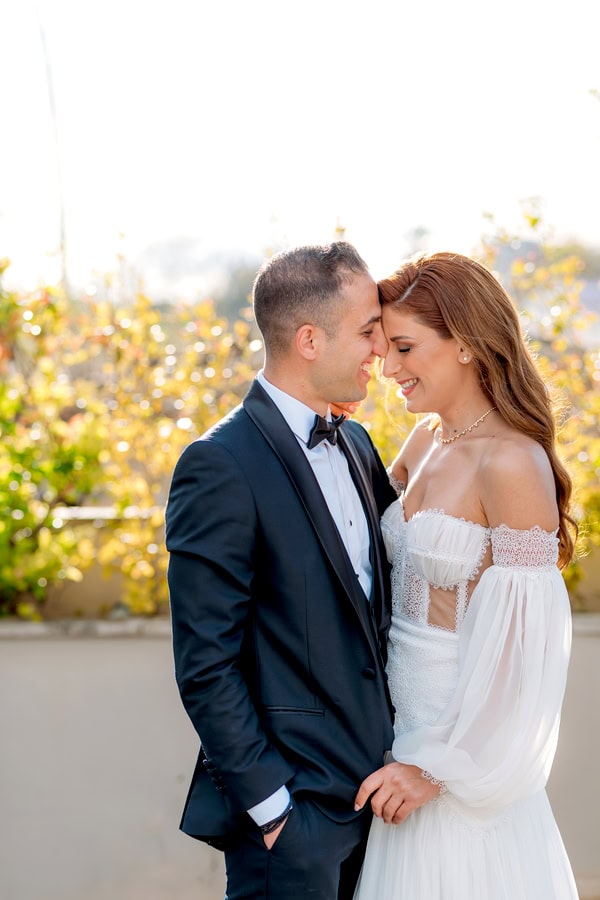 Winter Wedding With Christmas Glow