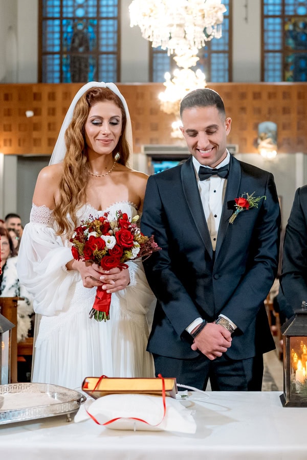 Winter Wedding With Christmas Glow