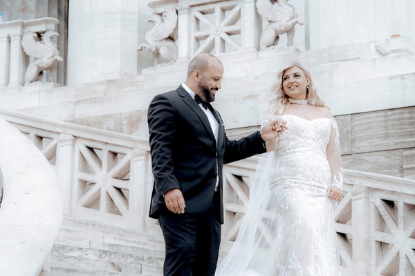 Όμορφη next day φωτογράφιση στο Ζάππειο | Ειρήνη & Κωνσταντίνος