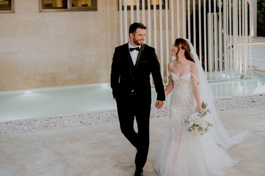 Υπέροχος καλοκαιρινός γάμος στο Amaltheia the Place σε παστέλ αποχρώσεις | Alkesta & Loren