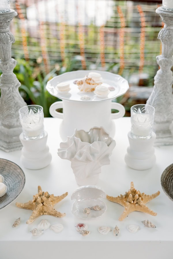 Coastal Chic Wedding Cream Ivory Palette