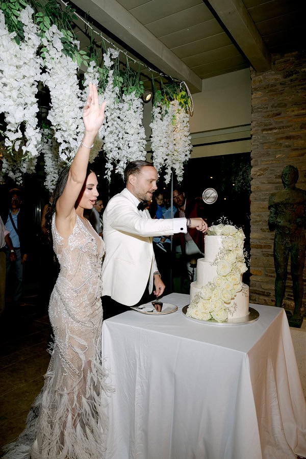 Elegant Summer Wedding In Tinos With White Details